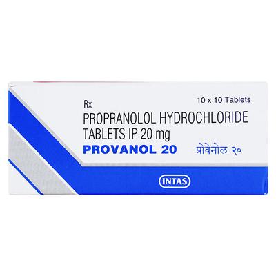 Provanol 20mg Tablet 10'S - Hypertension-Bet
