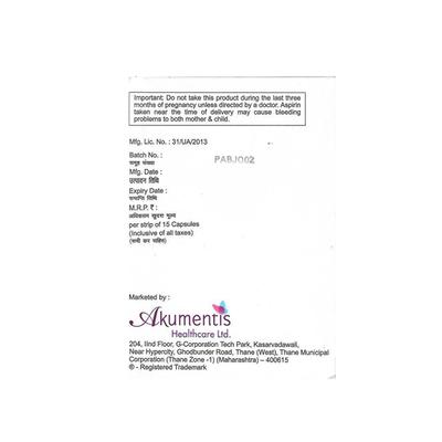 ROSYCAP ASP 20/150 Capsule 15's - High Cholesterol-Dys