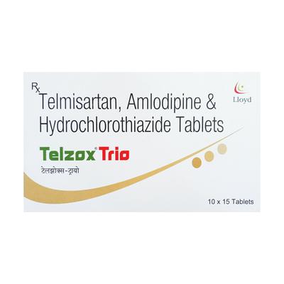 TELZOX TRIO Tablet 15's - Hypertension-Ana