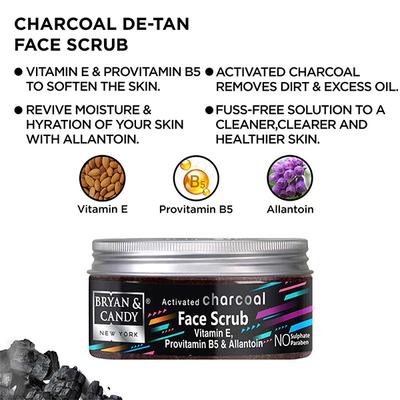 Bryan & Candy Charcoal Square Kit 550ml 5's - Creams/Oils/Lotions