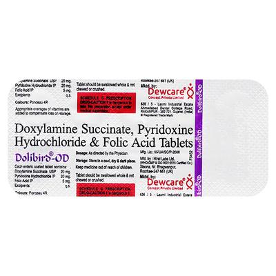 DOLIBIRD OD Tablet 10's - Supplements-Vam