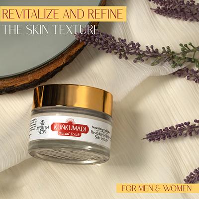 Ayouthveda Kunkumadi Facial Scrub 50 gm - Face Washes