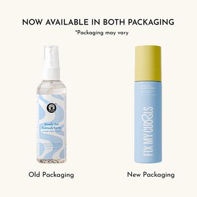 Fix My Curls Ready Set Refresh Spray for Wavy, Curly, Low-Density, Fine Hair Silicone Free and Alcohol Free 100 ml - Hair Sets & Kits