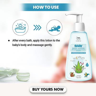 TNW - The Natural Wash Baby Body Lotion 150 ml - Creams, Lotions & Oils