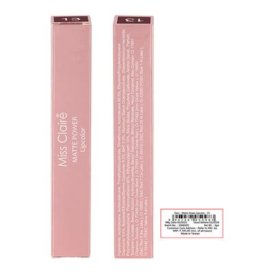 Miss Claire Matte Power Lipcolor - 13 3 Gm - Lipsticks