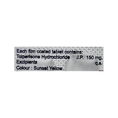 Tolax 150mg Tablet 10'S - Muscle Cramps/Spasticity-Mus