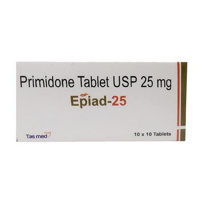 EPIAD 25 Tablet 10's - Epilepsy/Convulsion-Ant