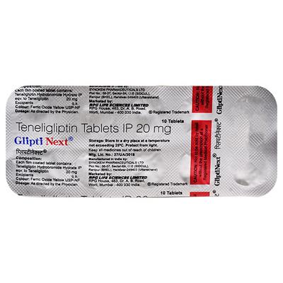 GLIPTI NEXT Tablet 10's - Diabetes-Ant