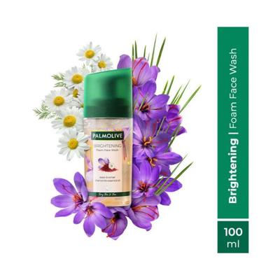 Palmolive Brightening Foam Facewash 100 ml - Face Wash & Cleansers