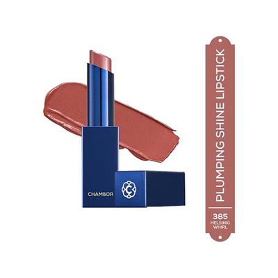 Chambor Tres Shine Plump++ Lipstick - Helsinki Whirl 3 gm - Lipsticks