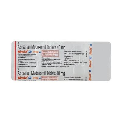 Alwiz 40mg Tablet 10'S - Hypertension-Ang