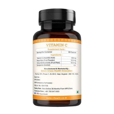 Vitawin Vitamin C Capsules 60's - Multi-Vitamins