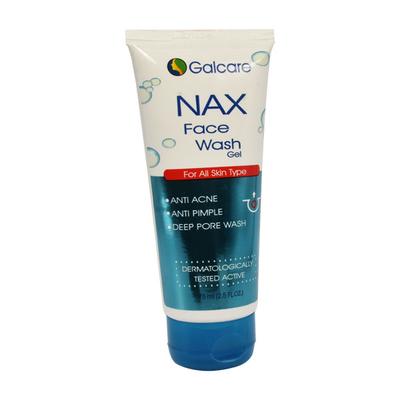 NAX FACE WASH Gel 75ml - Cleanser-Emo