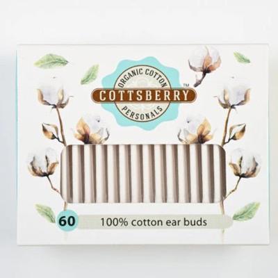 Cottsberry Organic Cotton Ear Buds 60's - Cotton Buds & Balls