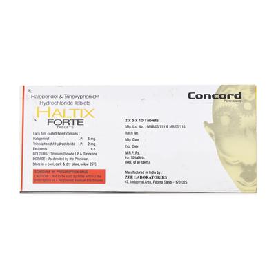 HALTIX FORTE Tablet 10's - Psychosis-Ans