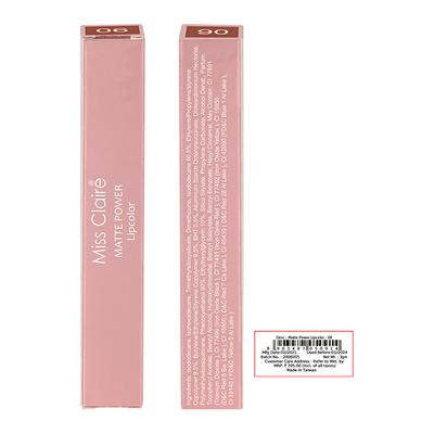 Miss Claire Matte Power Lipcolor - 6 3 Gm - Lipsticks