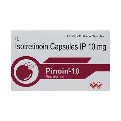 Pinoin 10mg Capsule 10'S - Acne-Acn