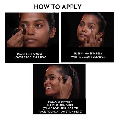 SUGAR Cosmetics Face Fwd Corrector Stick - 03 Jade Jockey (Green) 9 gm - Concealer