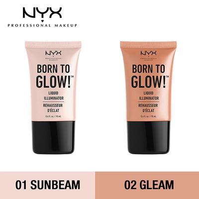 NYX Professional Makeup Born To Glow Liquid Illuminator - Sunbeam 18 ml - Highlighters & Illuminators