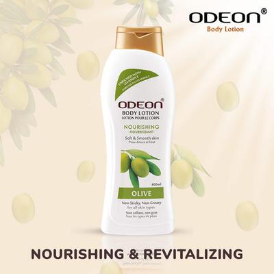 Odeon Nourishing Olive Body Lotion 400 ml - Lotions & Creams