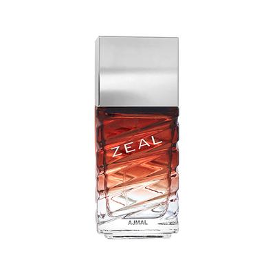 Ajmal Zeal Eau De Parfum Fresh Citrus Long Lasting Premium Perfume for Men - Perfumes (Edt/Edp)