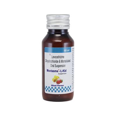 MONTASMA L KID Mixed flavour Oral suspension 60ml - Allergies-Ant