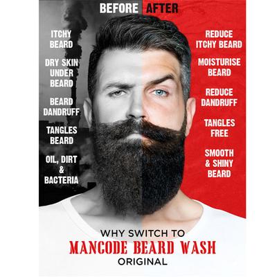 Mancode Original Beard Wash 100 ml - Beard Wash