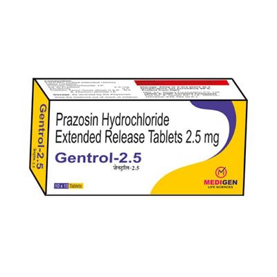 GENTROL 2.5 Tablet 10's - Hypertension-Alp