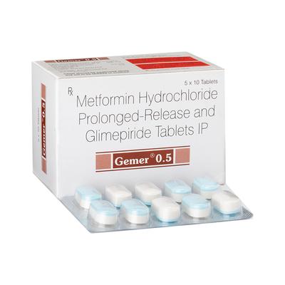 Gemer 0.5mg Tablet 10'S - Diabetes-Ant