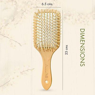 Allure Personalised Paddle Hair Brush Good Vibes Print 1's - Hair Brushes