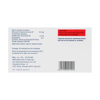 Solitral Capsule 10'S - Bladder And Prostate Disorders-Dru