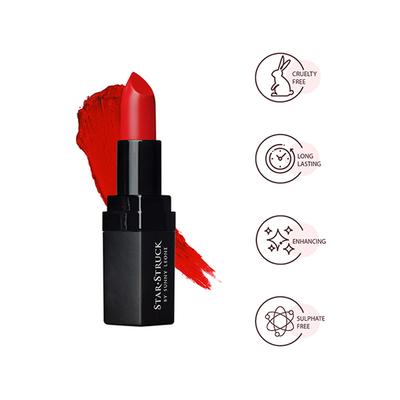 Star Struck By Sunny Leone Intense Matte Lipstick - Red Carpet 4.2 gm - Lipsticks