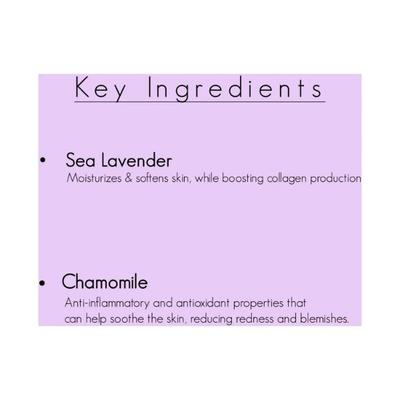 VITAMINS & SEA BEAUTY, Sea Lavender Chamomile Over Night Sleep Mask 240gm - Masks & Peels