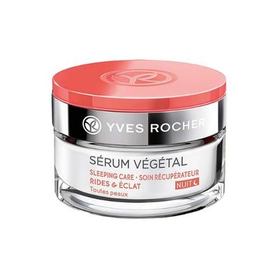 Yves Rocher Serum Vegetal Sleeping Care Wrinkles & Radiance All Skin Types Night 50 ml - Night Cream