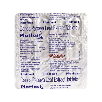 Platfast Tablet 15'S - Supplements-Sup