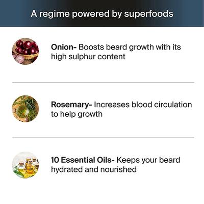 Bombay Shaving Company Beard Growth Oil Powered with Vetiver 30 ml - Beard Oil