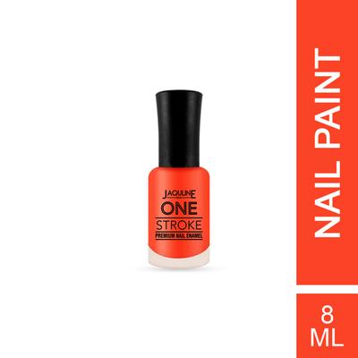 Jaquline USA One Stroke Premium Nail Enamel Tangy Affair J35 8 ml - Nail Polish