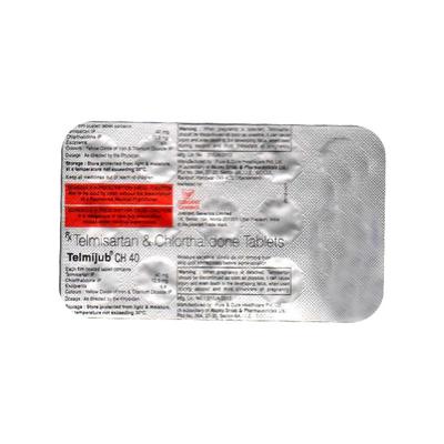 TELMIJUB CH 40 Tablet 15's - Hypertension-Ana