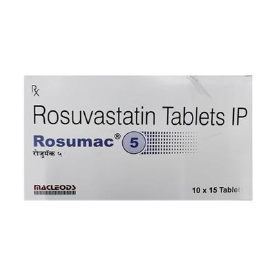 ROSUMAC 5 Tablet 15's - High Cholesterol-Dys