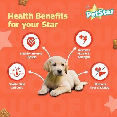 Petstar Puppy Food - Chicken and Wheat 1 kg (Buy 1 Get 1) - Petfood