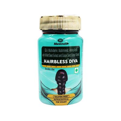 HAIRBLESS DIVA GLUTEN FREE NUTRACEUTICAL FOR WOMEN Tablet 30's - Hair Loss-Oda