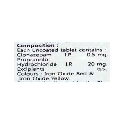 CLOTAS PLUS Tablet 15's - Anxiety-Anx