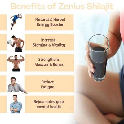 Zenius Shilajit Resin 20 gm - Other Supplements