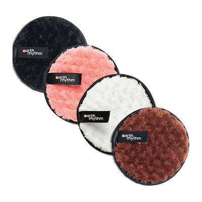 Earth Rhythm Reusable Makeup Remover/Cleansing Pads (Pack Of 4) 1's - Make Up Removers