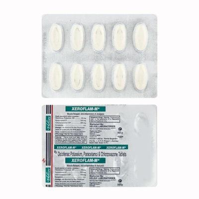 Xeroflam M Tablet 10'S - Pain relief-Nsa