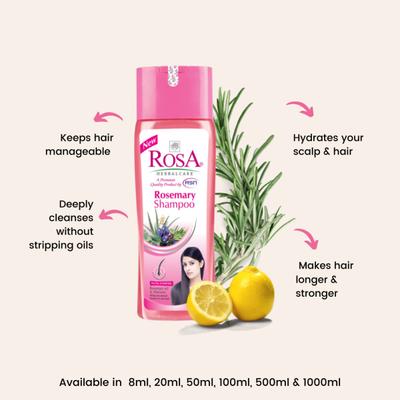 Rosa Rosemary Shampoo 1000 ml - Shampoos