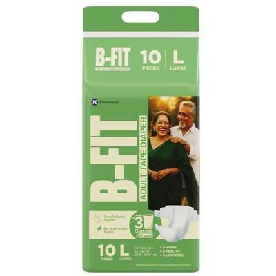 B-Fit Adult Diaper PANTS (UNI) (L) 10's - Adult Diapers & Pads