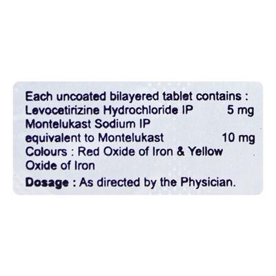 L CETRINO M Tablet 10's - Allergies-Ant