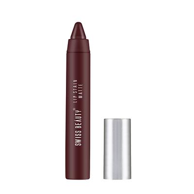 Swiss Beauty Lip Stain Matte Lipstick Raspberry 3.4 gm - Lipsticks