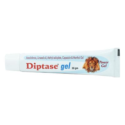 DIPTASE Gel 30gm - Pain relief-Nsa